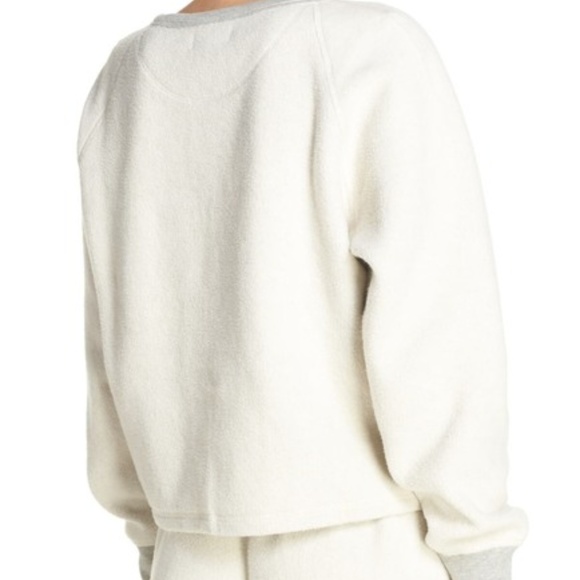 Madewell Fleece Pajama Sweatshirt - Picture 2 of 5